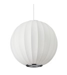 Single pendant lamps -  Step Into Design SILK pendant lamp white 40 cm ST-2330-40 - product 6