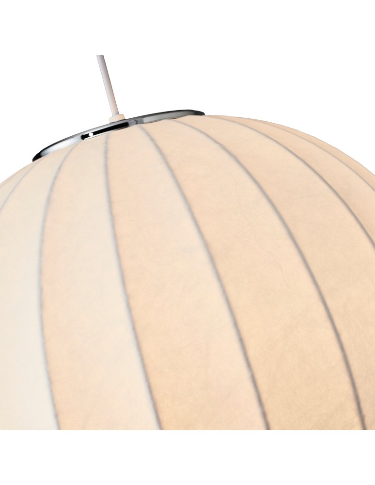 Single pendant lamps -  Step Into Design SILK pendant lamp white 40 cm ST-2330-40 - product kolory-swiatla.pl 10