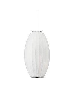 Step Into Design SILK BARREL pendant lamp white 50 cm ST-2335-20