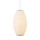  Step Into Design Lampa wisząca SILK BARREL biała 50 cm ST-2335-20