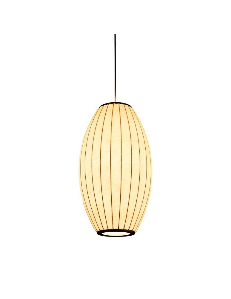 Single pendant lamps -  Step Into Design SILK BARREL pendant lamp white 50 cm ST-2335-20 - product kolory-swiatla.pl 4