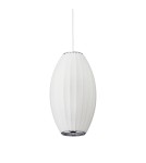 Single pendant lamps -  Step Into Design SILK BARREL pendant lamp white 50 cm ST-2335-20 - product 6