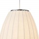  Step Into Design Lampa wisząca SILK BARREL biała 50 cm ST-2335-20