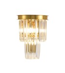 Glamour wall lamps -  Step Into Design SPLENDORE gold 20 cm wall lamp DN915-W. - product 1