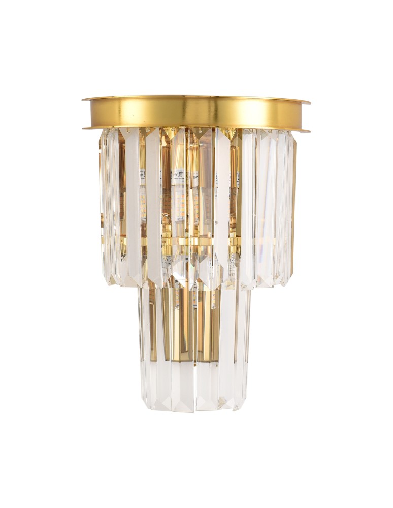 Glamour wall lamps -  Step Into Design SPLENDORE gold 20 cm wall lamp DN915-W. - product kolory-swiatla.pl 2
