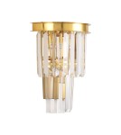 Glamour wall lamps -  Step Into Design SPLENDORE gold 20 cm wall lamp DN915-W. - product 3