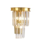 Glamour wall lamps -  Step Into Design SPLENDORE gold 20 cm wall lamp DN915-W. - product 4