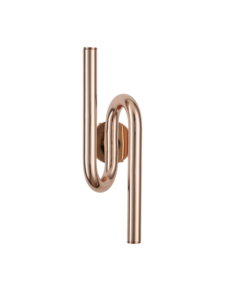 Designer wall lamps -  Step Into Design MYK LED copper wall lamp 42 cm DB4062 - product kolory-swiatla.pl 2