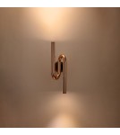 Designer wall lamps -  Step Into Design MYK LED copper wall lamp 42 cm DB4062 - product 3