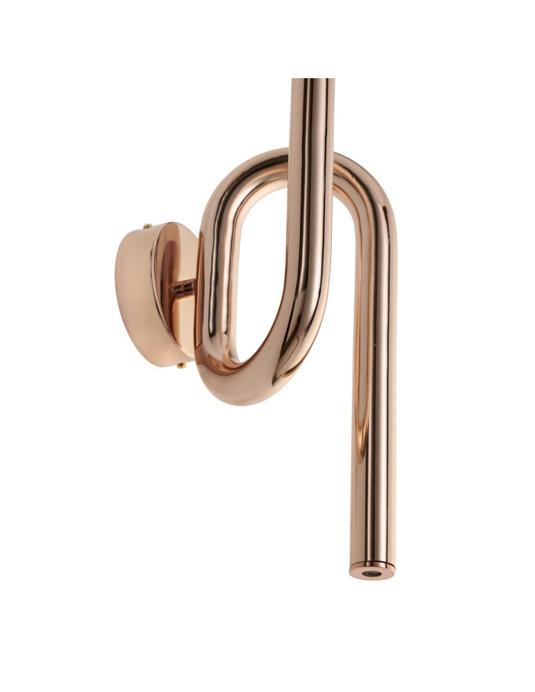 Designer wall lamps -  Step Into Design MYK LED copper wall lamp 42 cm DB4062 - product kolory-swiatla.pl 4