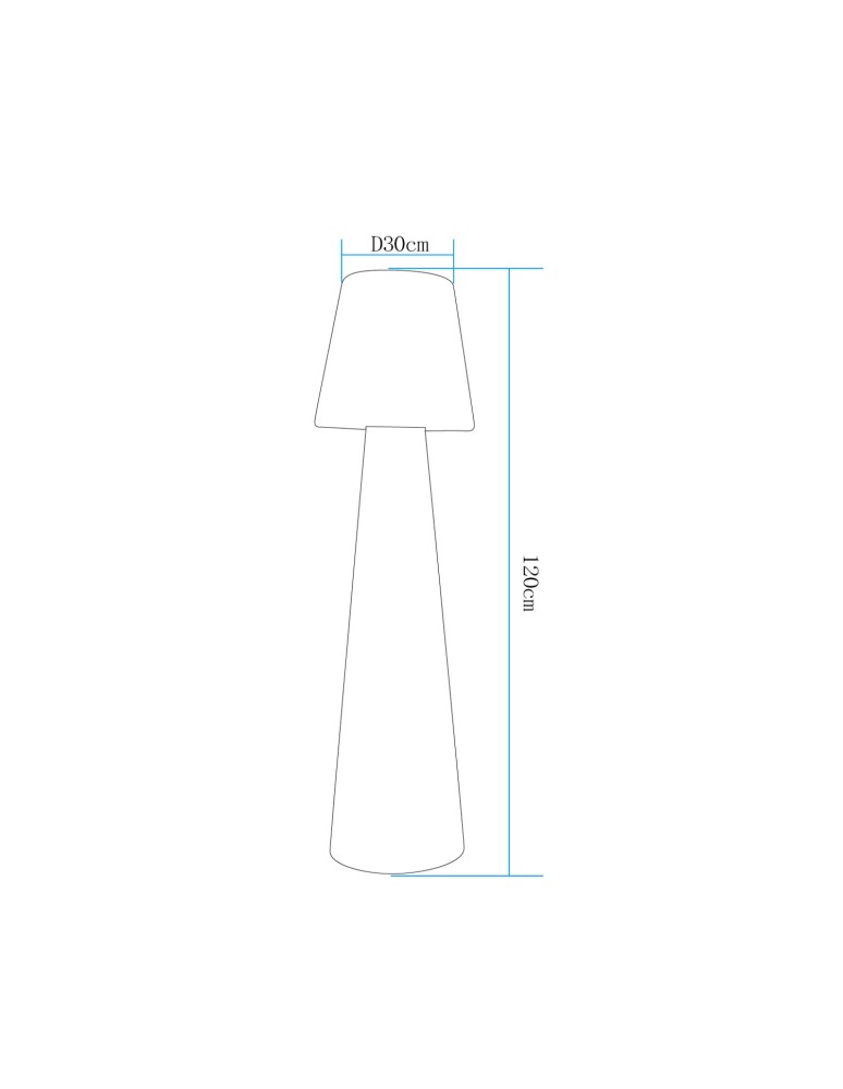 Portable garden lamps -  Step Into Design GARDENA M LED RGBW Standing Garden Lamp 16 colors 120 cm ES-DC005. - product kolory-swiatla.pl 4