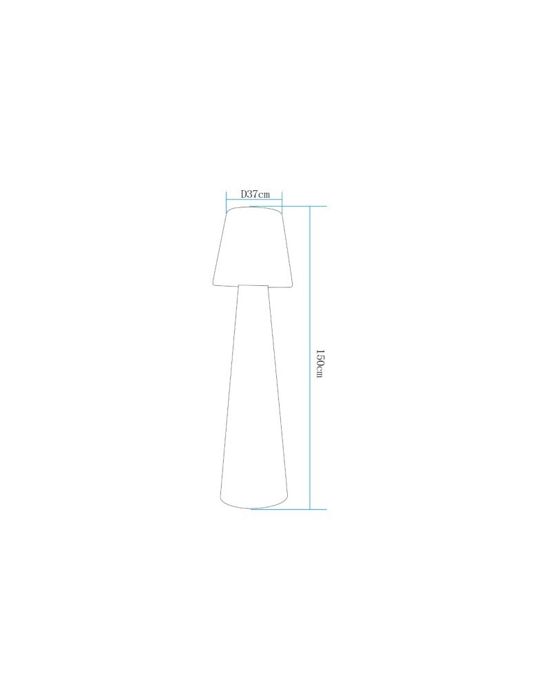 Portable garden lamps -  Step Into Design GARDENA L LED RGBW Standing Garden Lamp 16 colors 150 cm ES-DC006 - product kolory-swiatla.pl 5