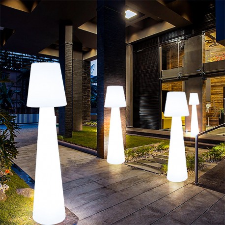  Step Into Design Lampa ogrodowa stojąca GARDENA XL LED RGBW 16 kolorów 180 cm ES-DC007