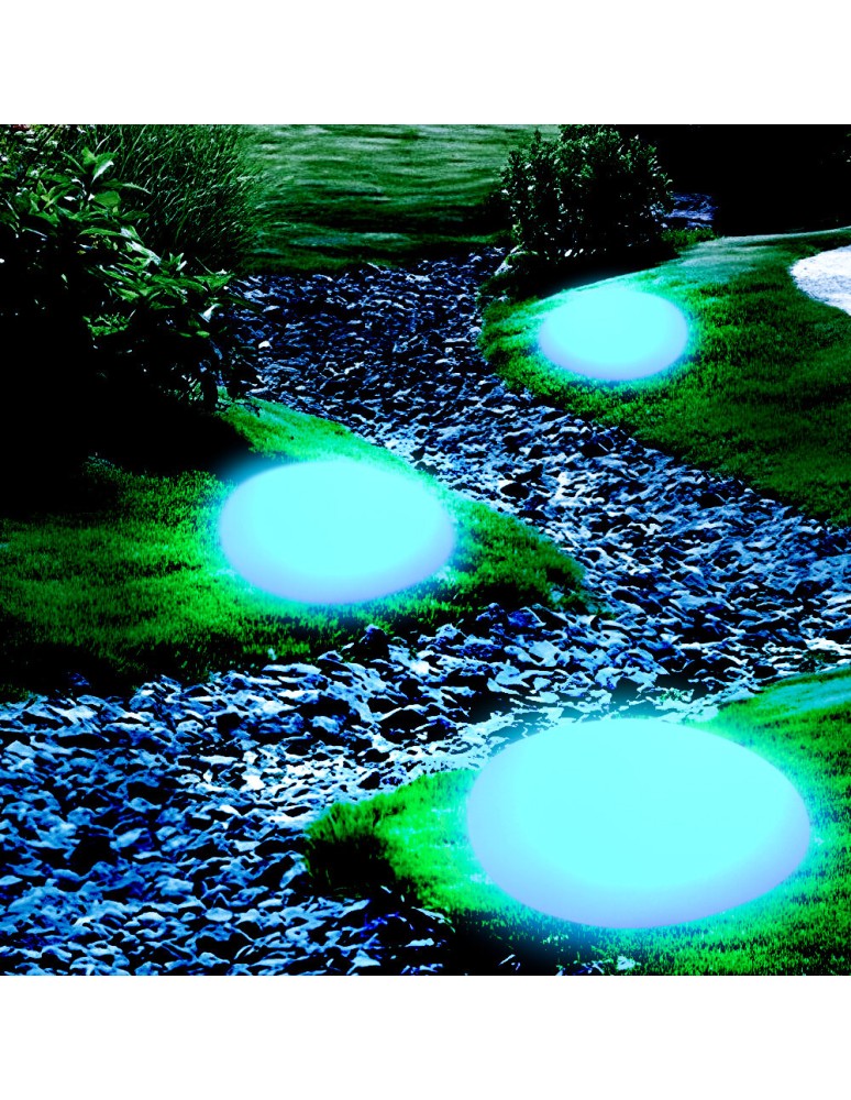 Portable garden lamps -  Step Into Design PEBBLE L LED RGBW 16 color 40 cm stone garden lamp ES-ST005 - product kolory-swiatla.pl 2