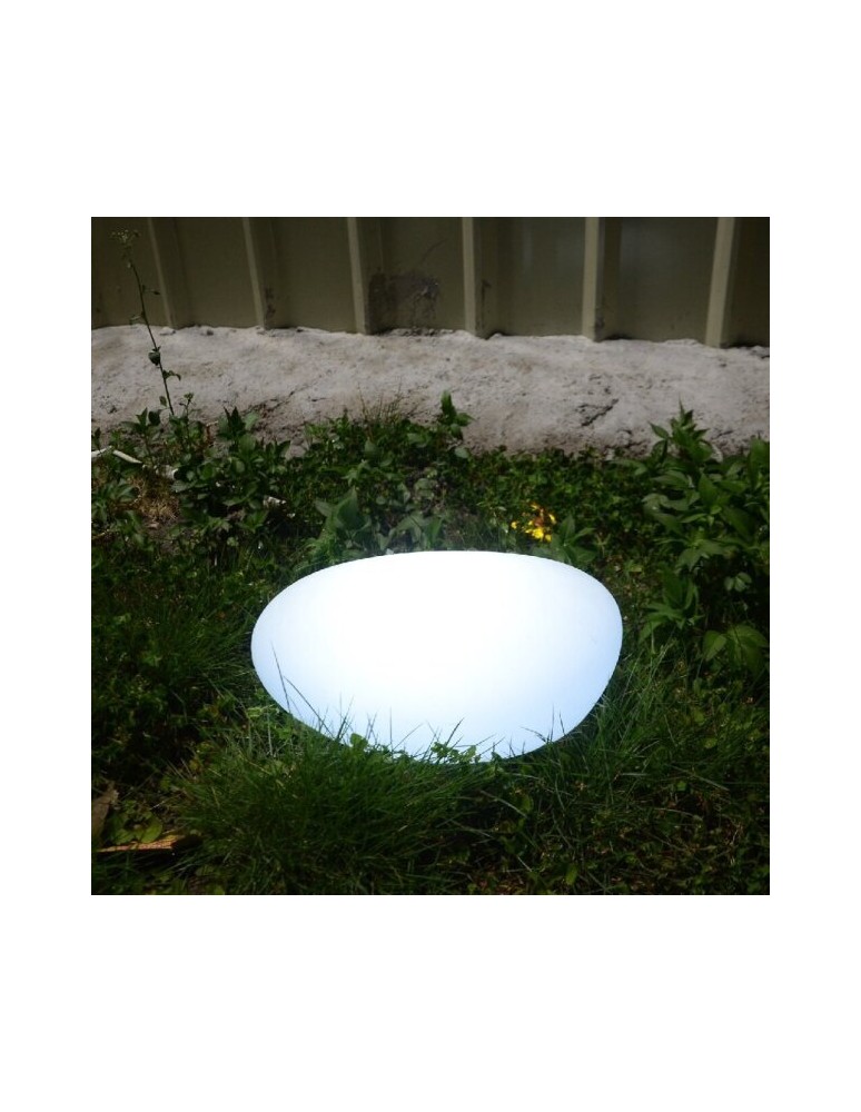 Portable garden lamps -  Step Into Design PEBBLE L LED RGBW 16 color 40 cm stone garden lamp ES-ST005 - product kolory-swiatla.pl 5