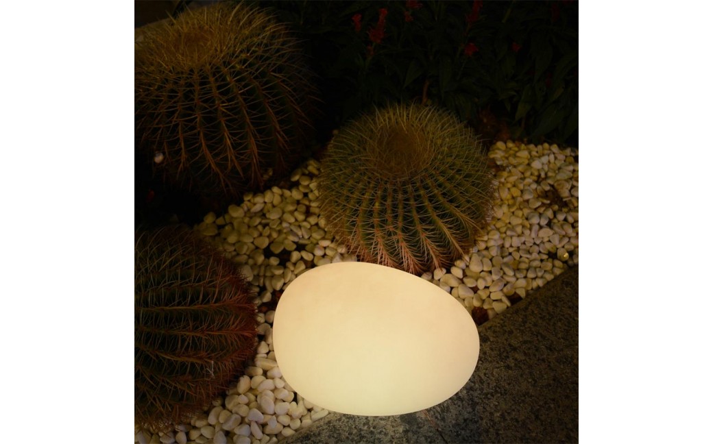  Step Into Design Lampa ogrodowa kamień PEBBLE L LED RGBW 16 kolorów 40 cm ES-ST005