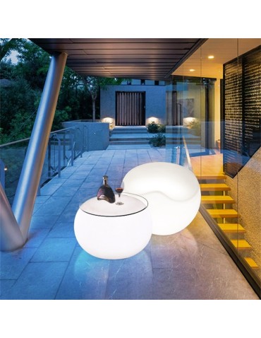  Step Into Design APPLE M LED RGBW 16 color 56 cm puff garden lamp ES-SF025 - product 2