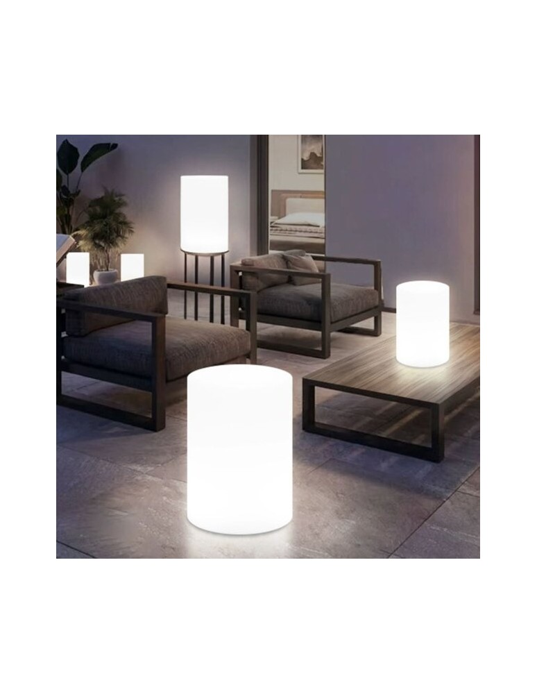 Portable garden lamps -  Step Into Design TUBE LED RGBW 16 color 40 cm garden table lamp ES-SF051 - product kolory-swiatla.pl 2