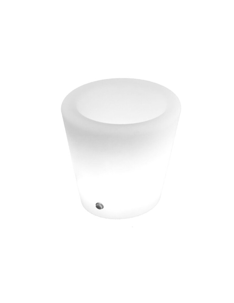 Portable garden lamps -  Step Into Design FLOWER POT S LED RGBW 16 color 29 cm garden pot lamp ES-FL021 - product kolory-swiatla.pl 1