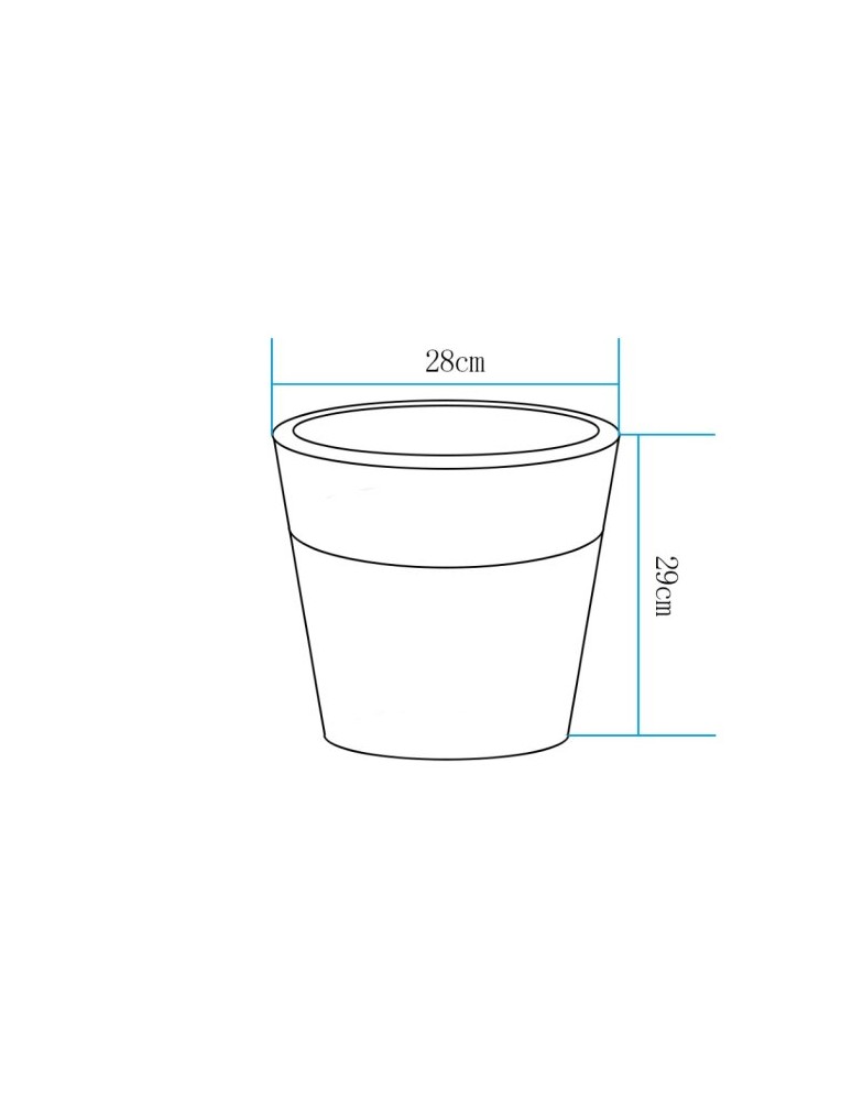 Portable garden lamps -  Step Into Design FLOWER POT S LED RGBW 16 color 29 cm garden pot lamp ES-FL021 - product kolory-swiatla.pl 3