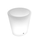 Portable garden lamps -  Step Into Design FLOWER POT M LED RGBW 16 color 40 cm garden pot lamp ES-FL022 - product 1