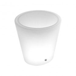  Step Into Design Lampa ogrodowa donica FLOWER POT M LED RGBW 16 kolorów 40 cm ES-FL022