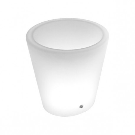  Step Into Design Lampa ogrodowa donica FLOWER POT M LED RGBW 16 kolorów 40 cm ES-FL022