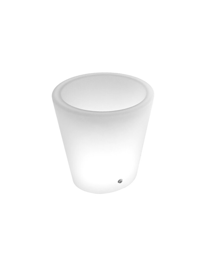 Portable garden lamps -  Step Into Design FLOWER POT M LED RGBW 16 color 40 cm garden pot lamp ES-FL022 - product kolory-swiatla.pl 5