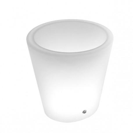  Step Into Design Lampa ogrodowa donica FLOWER POT M LED RGBW 16 kolorów 40 cm ES-FL022