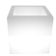  Step Into Design Lampa ogrodowa donica FLOWER CUBE LED RGBW 16 kolorów 40 cm ES-FL008