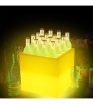 Portable garden lamps - Step Into Design FLOWER CUBE LED RGBW 16 color 40 cm garden pot lamp ES-FL008 - product 4