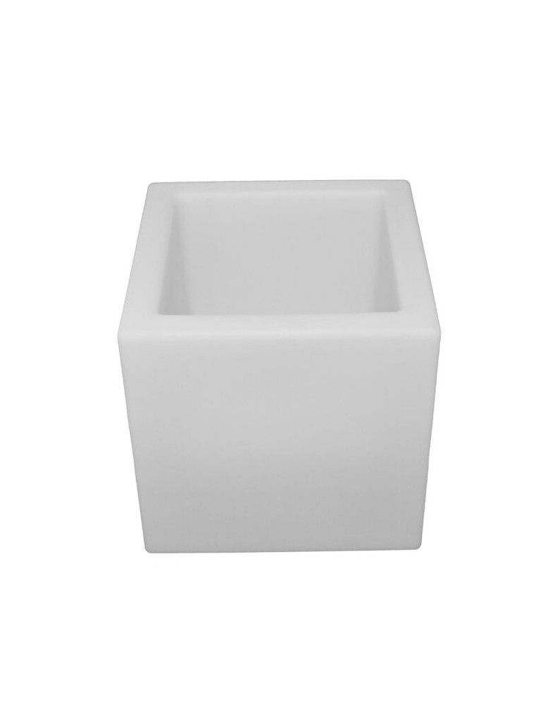 Portable garden lamps - Step Into Design FLOWER CUBE LED RGBW 16 color 40 cm garden pot lamp ES-FL008 - product kolory-swiatla.pl 5