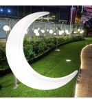 Portable garden lamps -  Step Into Design MOON XL LED RGBW 16 color 150 cm decorative moon garden lamp ES-DC078 - product 2