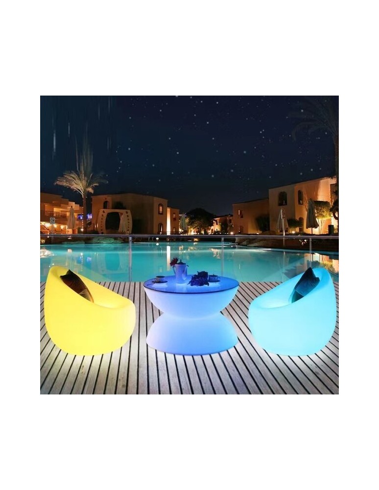 Portable garden lamps -  Step Into Design COMFY LED RGBW garden chair 16 colors 68 cm ES-SF001 - product kolory-swiatla.pl 4