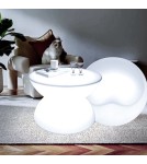 Portable garden lamps -  Step Into Design PARTY LED RGBW garden table 16 colors 60 cm ES-TB017 - product 3