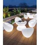 Portable garden lamps -  Step Into Design PARTY LED RGBW garden table 16 colors 60 cm ES-TB017 - product 4