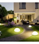 Portable garden lamps -  Step Into Design ATMOSPHERE M LED RGBW 16 color 35 cm half sphere garden lamp ES-B3517 - product 2