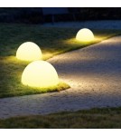 Portable garden lamps -  Step Into Design ATMOSPHERE L LED RGBW 16 color 50 cm half sphere garden lamp ES-B5025 - product 2