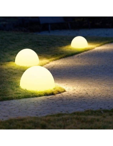  Step Into Design ATMOSPHERE L LED RGBW 16 color 50 cm half sphere garden lamp ES-B5025 - product 2