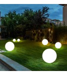 Garden balls -  Step Into Design BALL M white 40 cm garden ball lamp ES-B040 - product 3