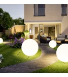 Garden balls -  Step Into Design BALL M white 40 cm garden ball lamp ES-B040 - product 5