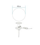 Garden balls -  Step Into Design BALL L white 60 cm garden ball lamp ES-B060 - product 4