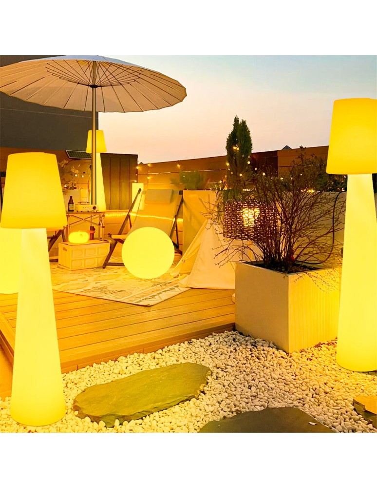 Garden balls -  Step Into Design BALL XL sphere garden lamp white 80 cm ES-B080 - product kolory-swiatla.pl 4