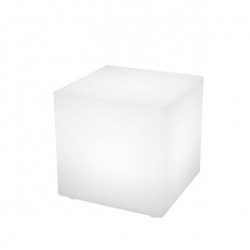 Step Into Design Lampa ogrodowa kostka CUBIC LED M RGBW 16 kolorów 35 cm ES-C3535
