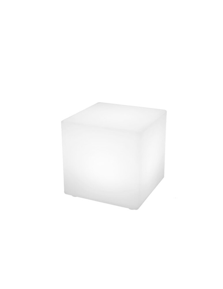 Portable garden lamps -  Step Into Design CUBIC LED M RGBW 16 color 35 cm garden cube lamp ES-C3535. - product kolory-swiatla.pl 1