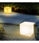 Portable garden lamps -  Step Into Design CUBIC LED M RGBW 16 color 35 cm garden cube lamp ES-C3535. - product 2