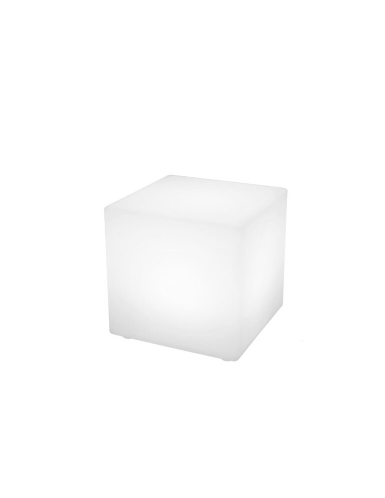 Portable garden lamps -  Step Into Design CUBIC LED M RGBW 16 color 35 cm garden cube lamp ES-C3535. - product kolory-swiatla.pl 5