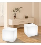 Portable garden lamps -  Step Into Design CUBIC L LED RGBW 16 color 43 cm garden cube lamp ES-C4343 - product 2