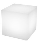 Portable garden lamps -  Step Into Design CUBIC XL LED RGBW 16 color 50 cm garden cube lamp ES-C5050. - product 1