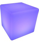 Portable garden lamps -  Step Into Design CUBIC XL LED RGBW 16 color 50 cm garden cube lamp ES-C5050. - product 3